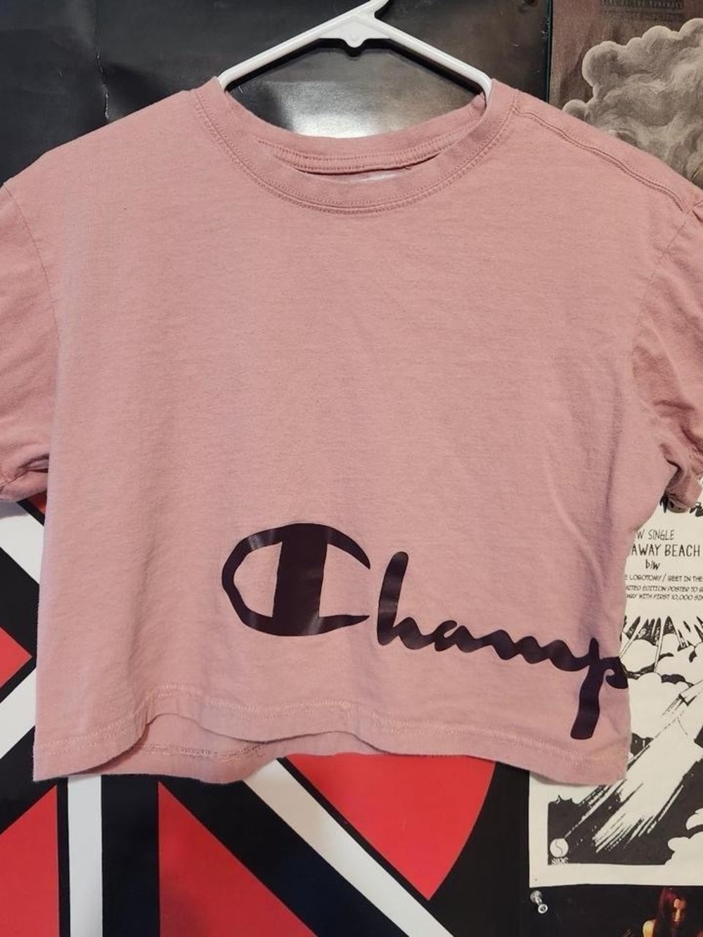sporty mcbling Champion crop top